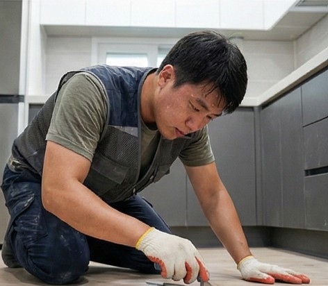강남구베란다탄성코트줄눈시공